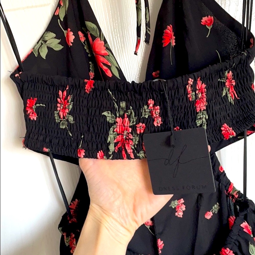 🌷Dress Forum Split Leg Floral Jumpsuit 🌷 - Picture 8 of 11